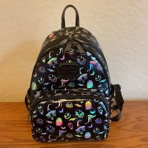 Loungefly Holographic Nightmare Before Christmas Mini Backpack